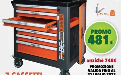 ABC Tools CARRELLO PORTAUTENSILI (vuoto)